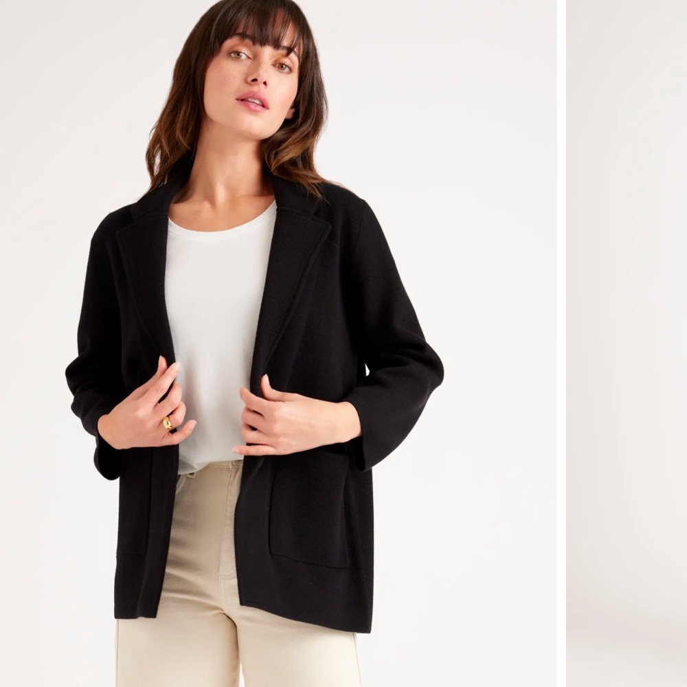 Quince 100% organic cotton blazer